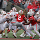 Chase Young (center) absolutely wrecking Wisconsin’s shit